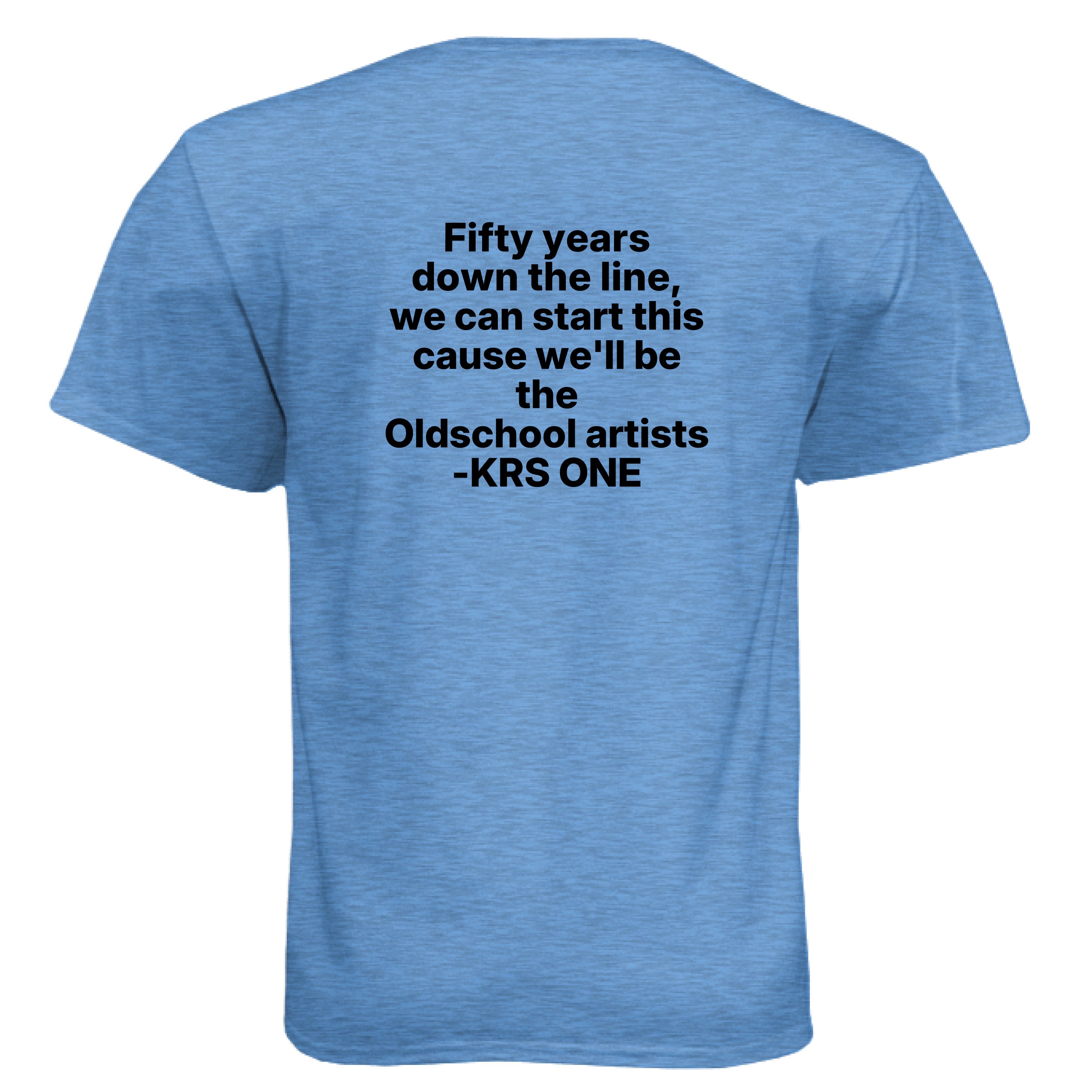 Heather Columbia Blue - BACK