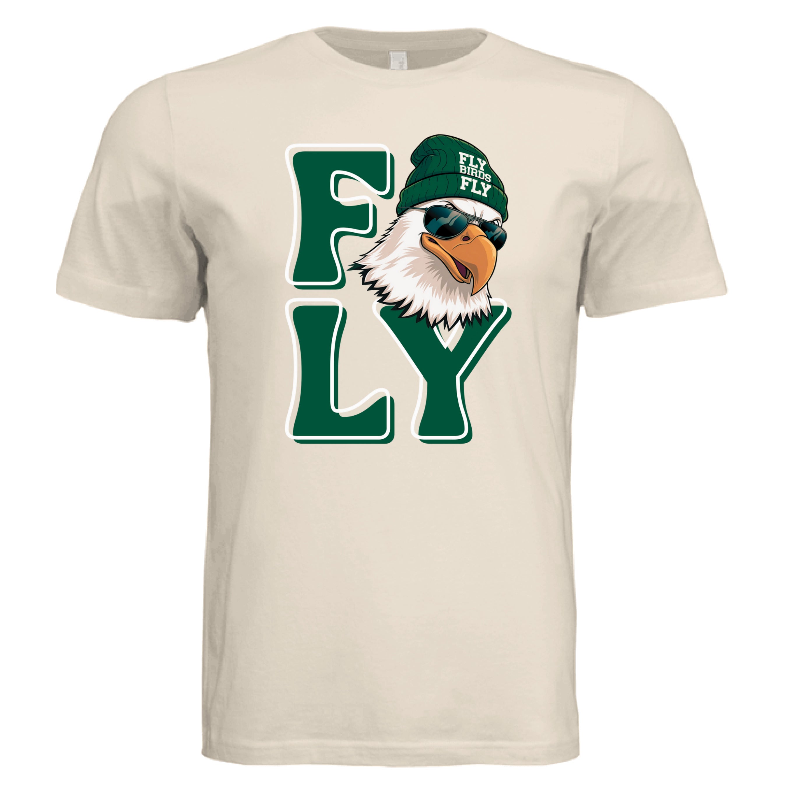 Solid Natural Triblend - FRONT