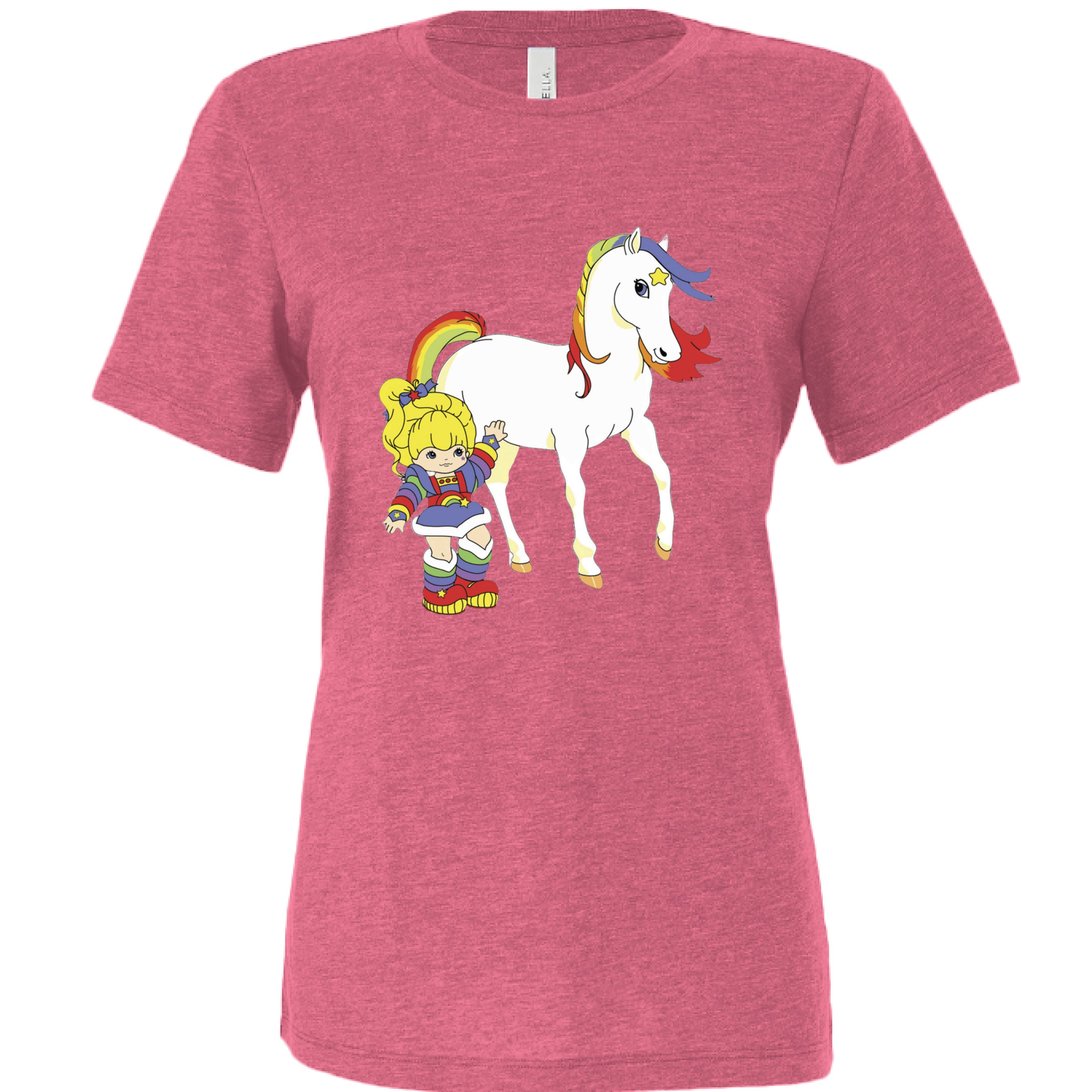 Char Pink Triblend - FRONT